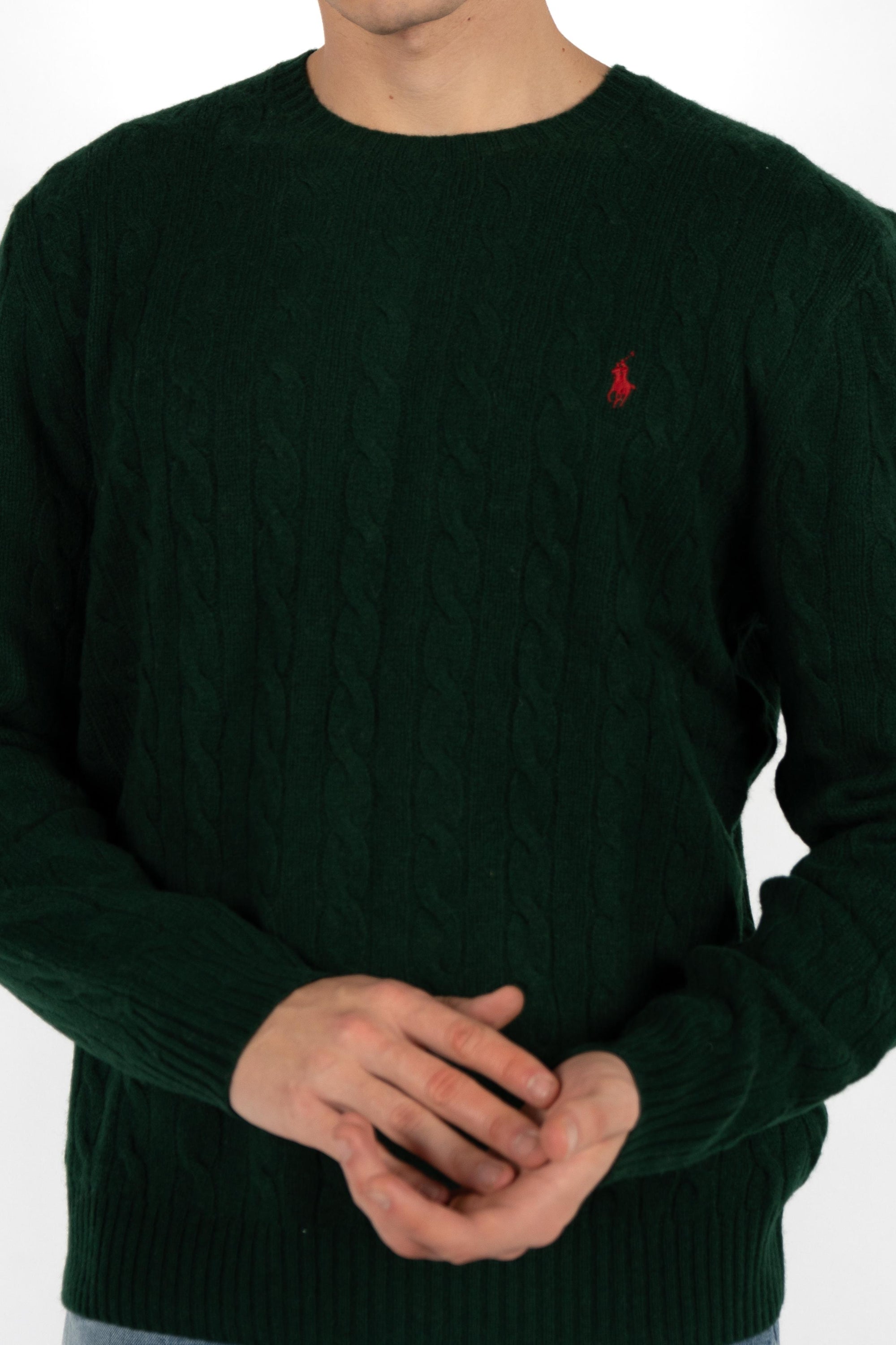 Maglia in lana e cashmere a trecce 710876762 004 POLO RALPH LAUREN 