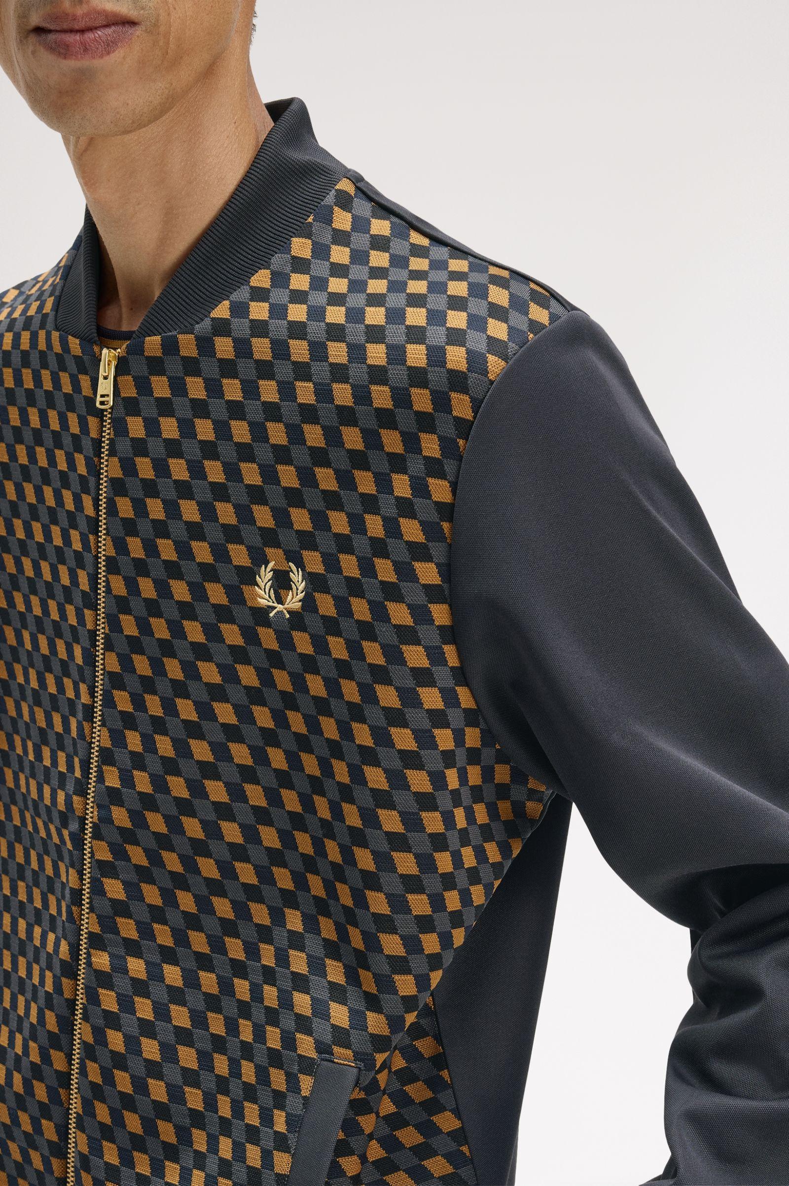 Track Jacket Geometrica J233358 297 FRED PERRY 