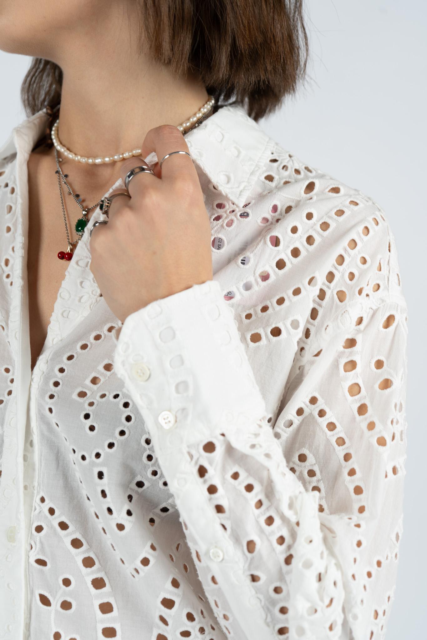 Camicia Cristal CYS0001 01000L MC2 SAINT BARTH 