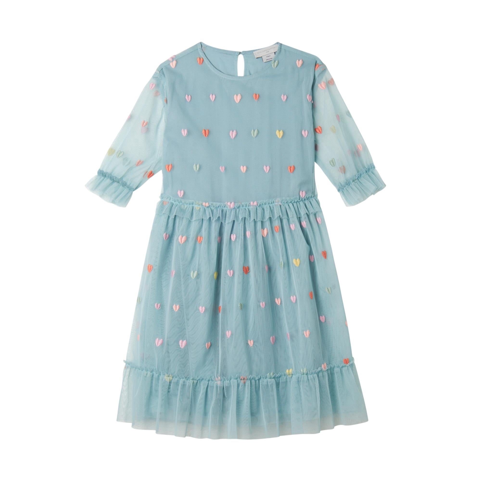 Abito a Maniche Lunghe con Ricamo Cuore TX1B43Z3079 923MC STELLA MCCARTNEY 