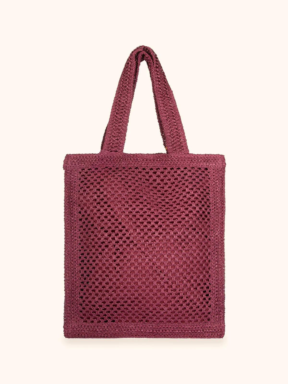 Beachbag Donna Me Fui Plum MA26SW0050 PL ME FUI 