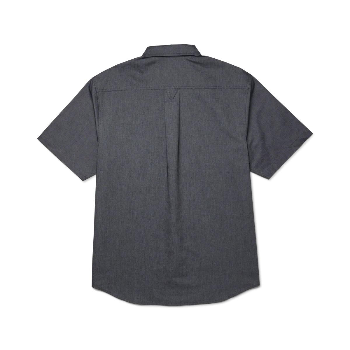 Icarus oxford shirt washed black BU00234 WABLK HUF 