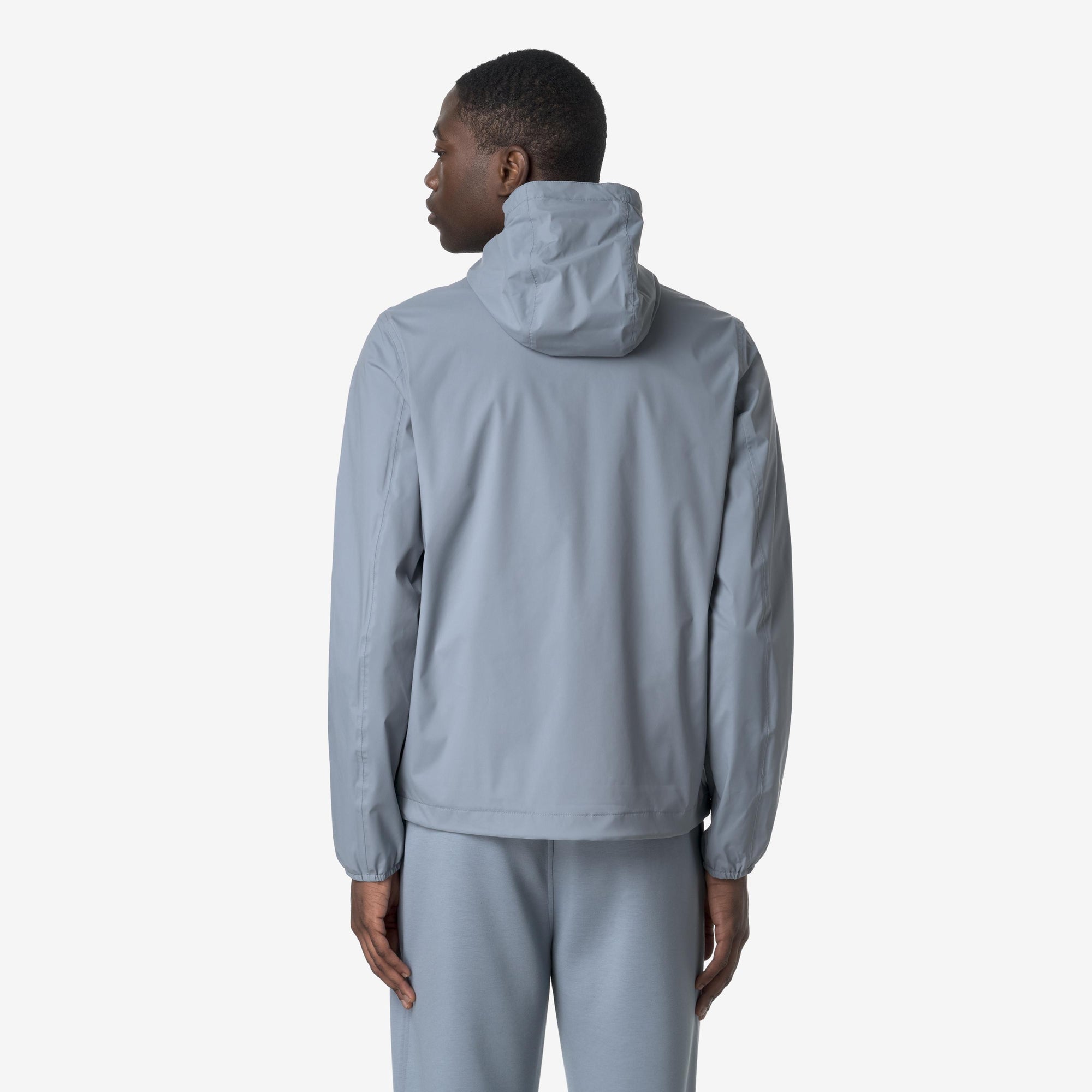 Giacca Slim Fit Uomo Grigio Resistente alle Intemperie K3123UW WA9 K-WAY 