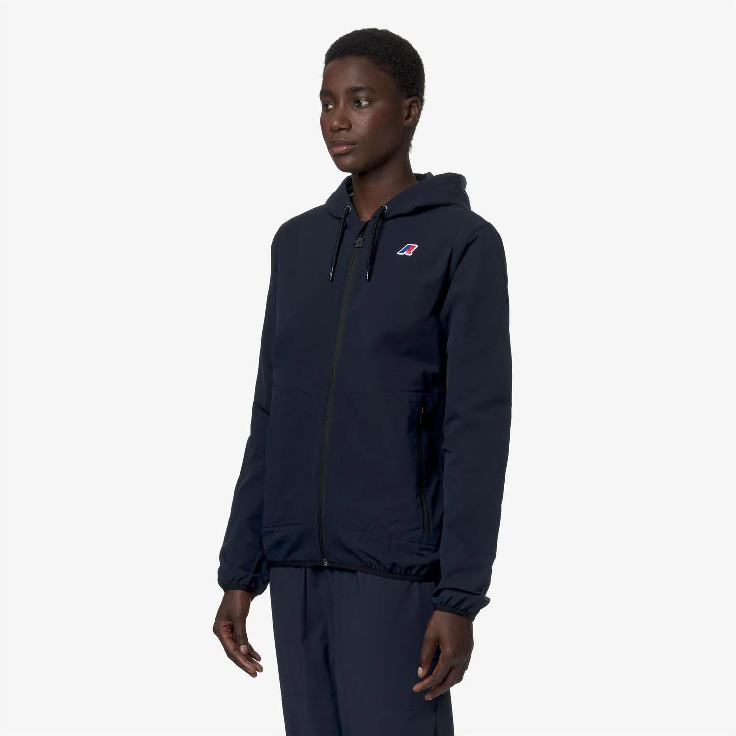 Giacca in pile da viaggio ripiegabile unisex blu K2122YW K89 K-WAY 