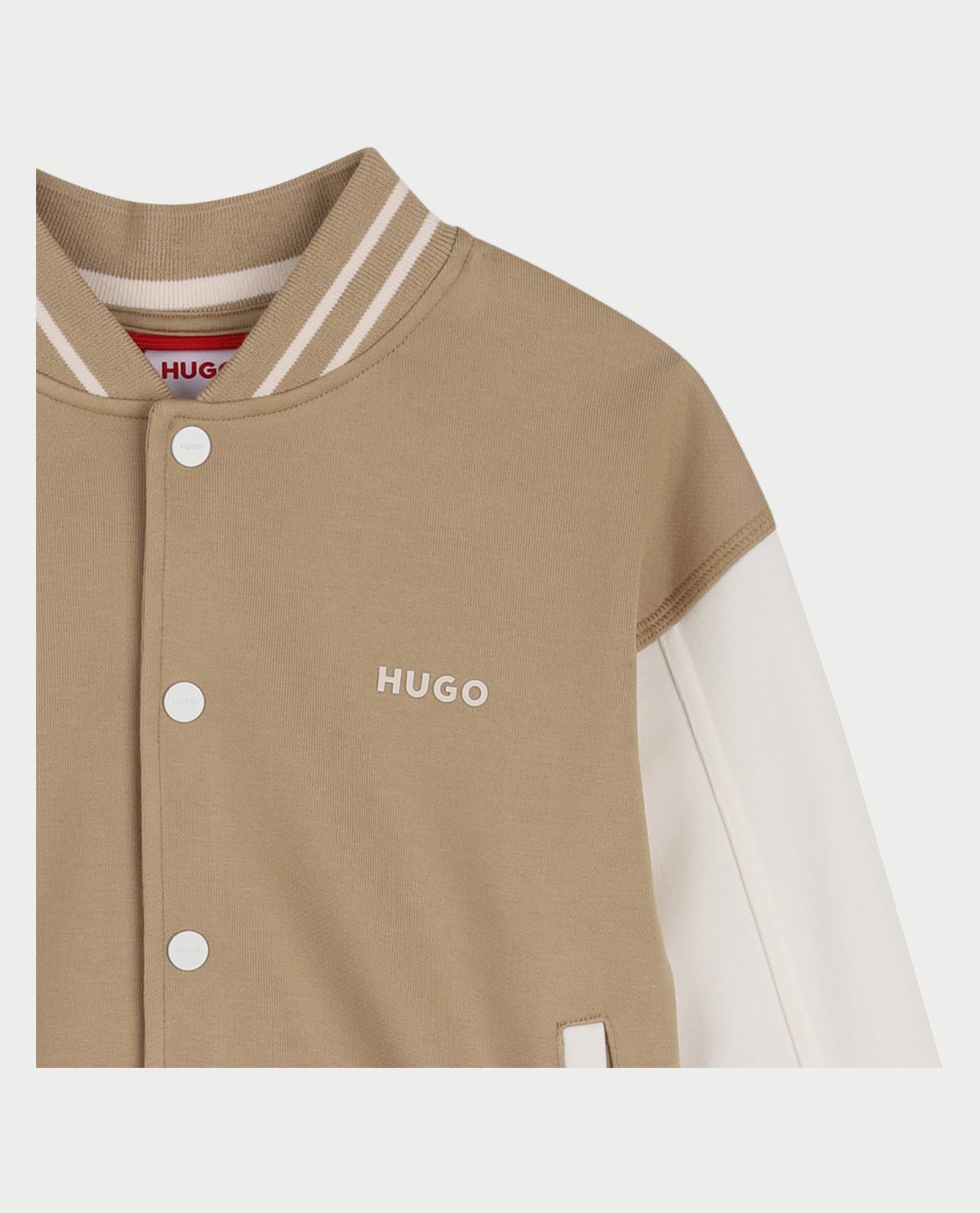 Felpa color block con stampa G01003 23B HUGO 