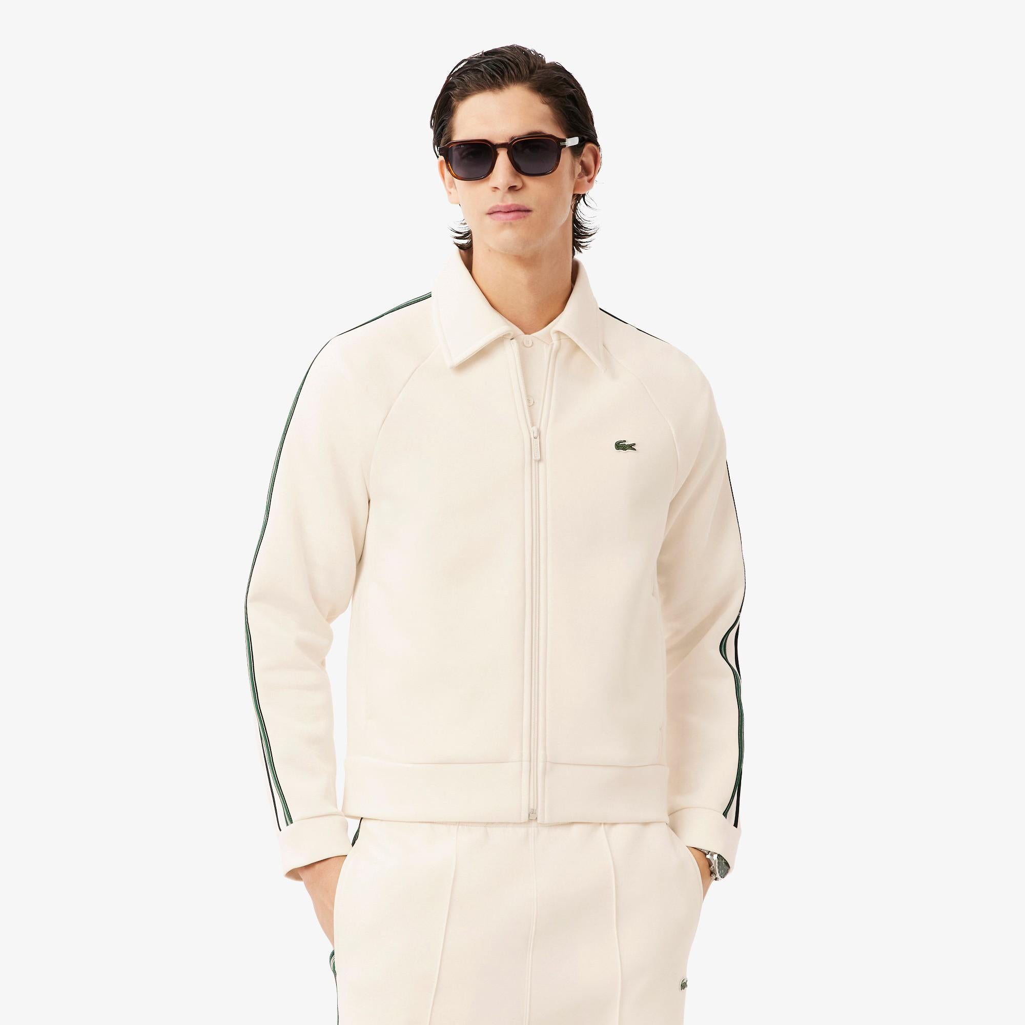 Felpa con zip SH5927 XFJ LACOSTE 
