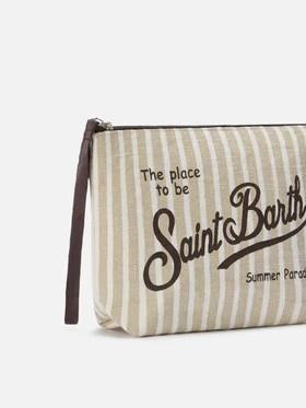Pochette Aline in lino ALI0004 00433L MC2 SAINT BARTH 