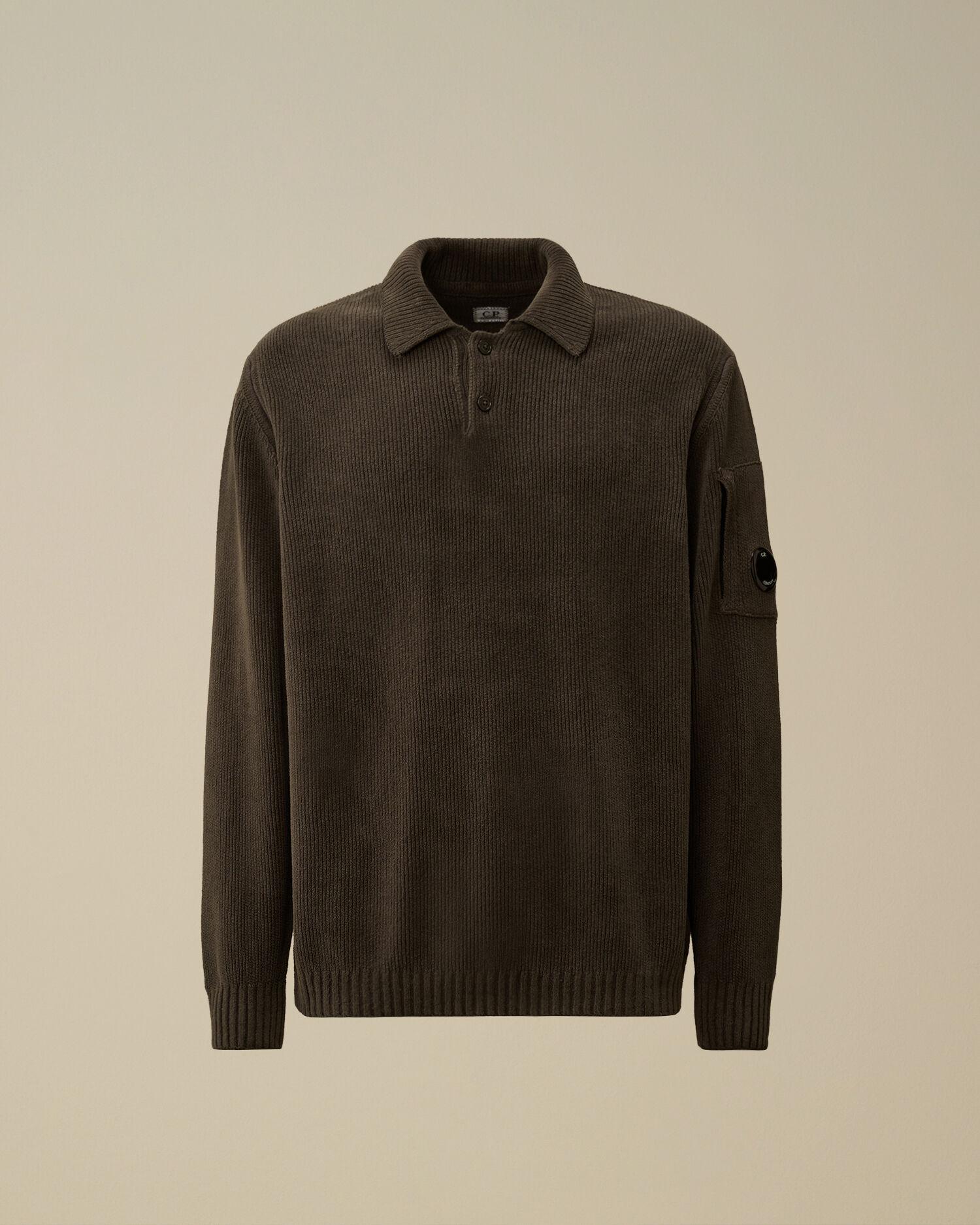 Maglione polo 19CMKN021A 978 C.P. COMPANY 