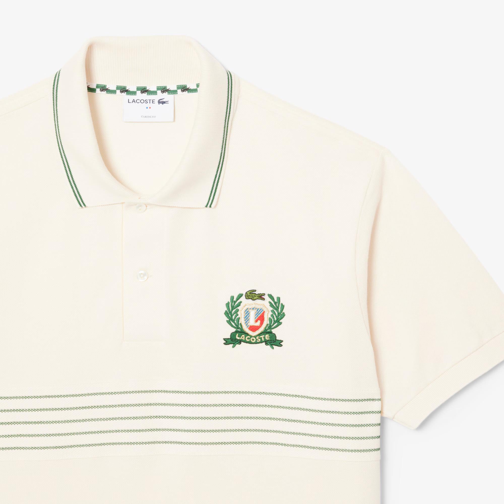 Polo con stemma ricamato PH0037 XFJ LACOSTE 