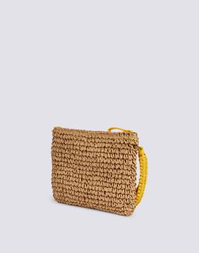 Mini borsa in paper straw AW740ABPA100 12300 SUNDEK 