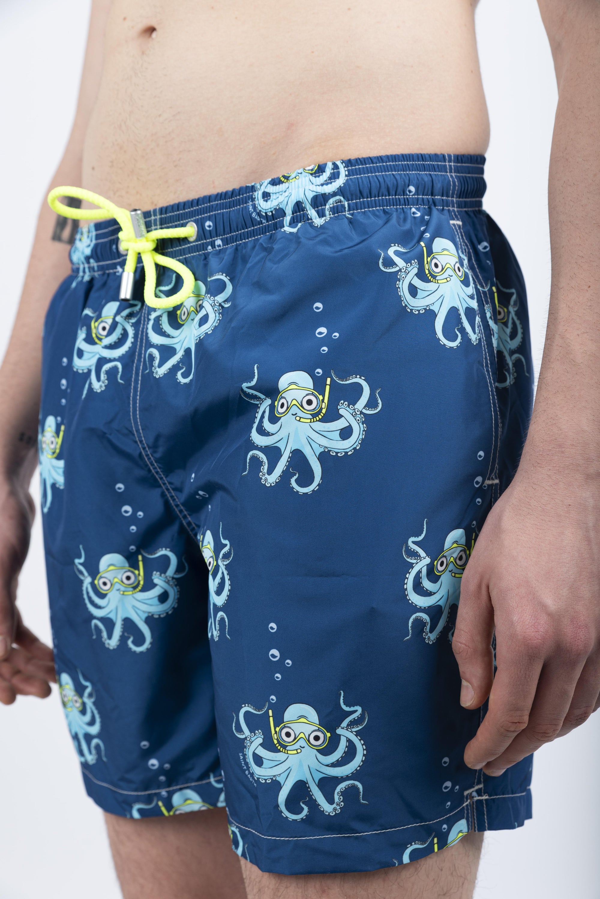 Costume da bagno da uomo Lighting con stampa octupus LIG0001 00306H MC2 SAINT BARTH 
