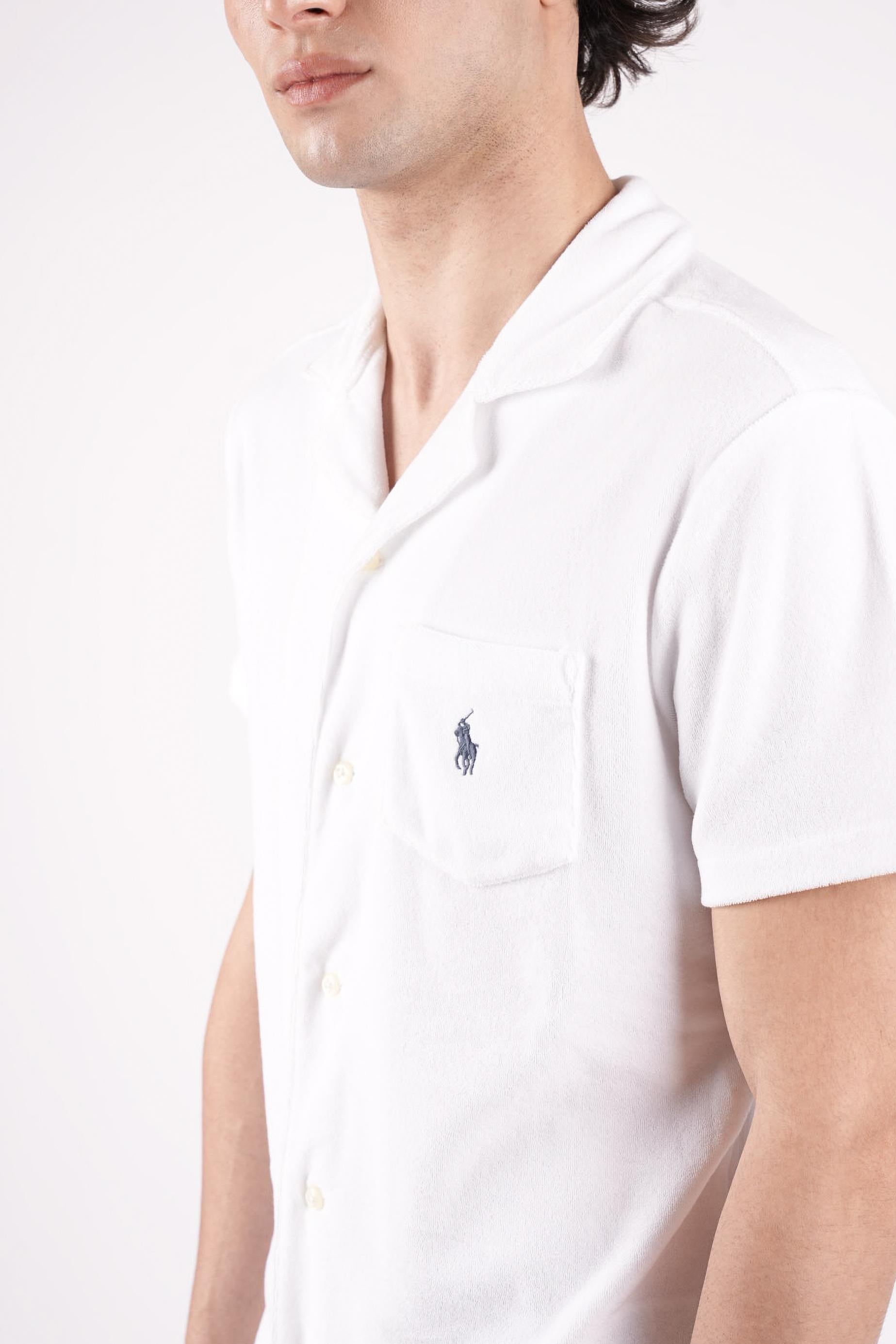 Camicia con logo ricamato 710A12489 004 POLO RALPH LAUREN 