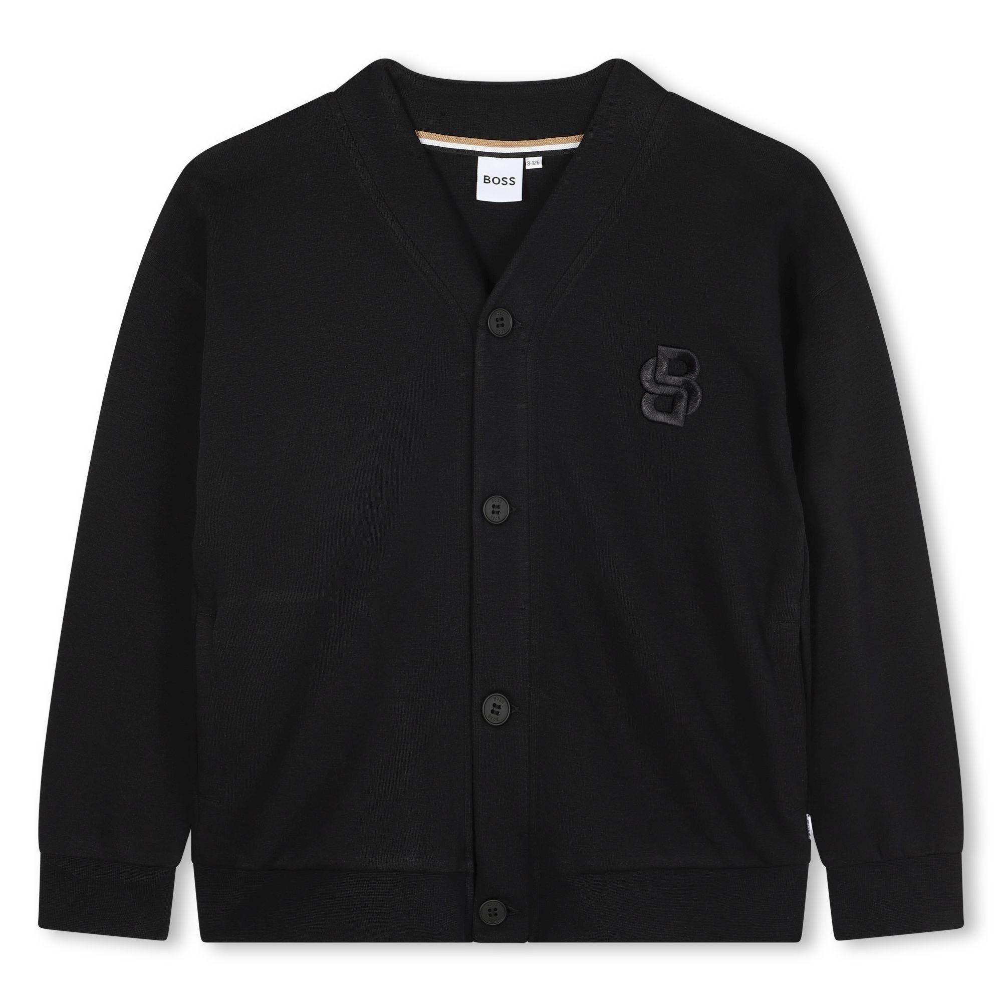 Cardigan con logo J52350 09BA BOSS 