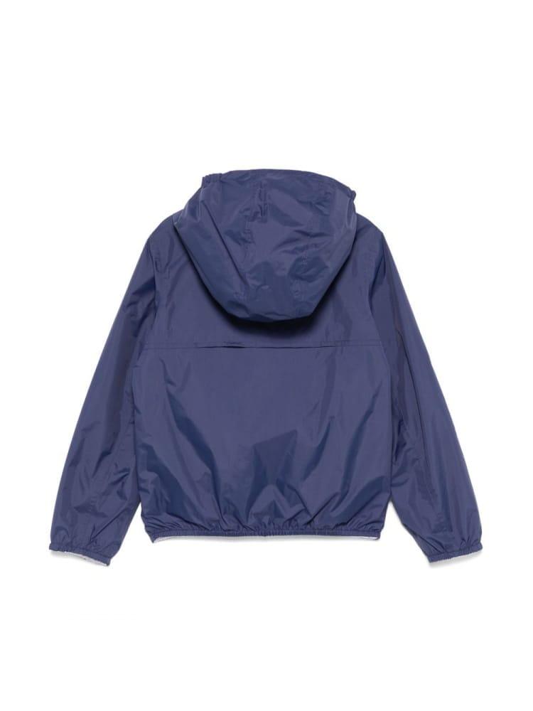 Giacca P.lily plus 2 double bambini blu K61314W AZVA K-WAY 