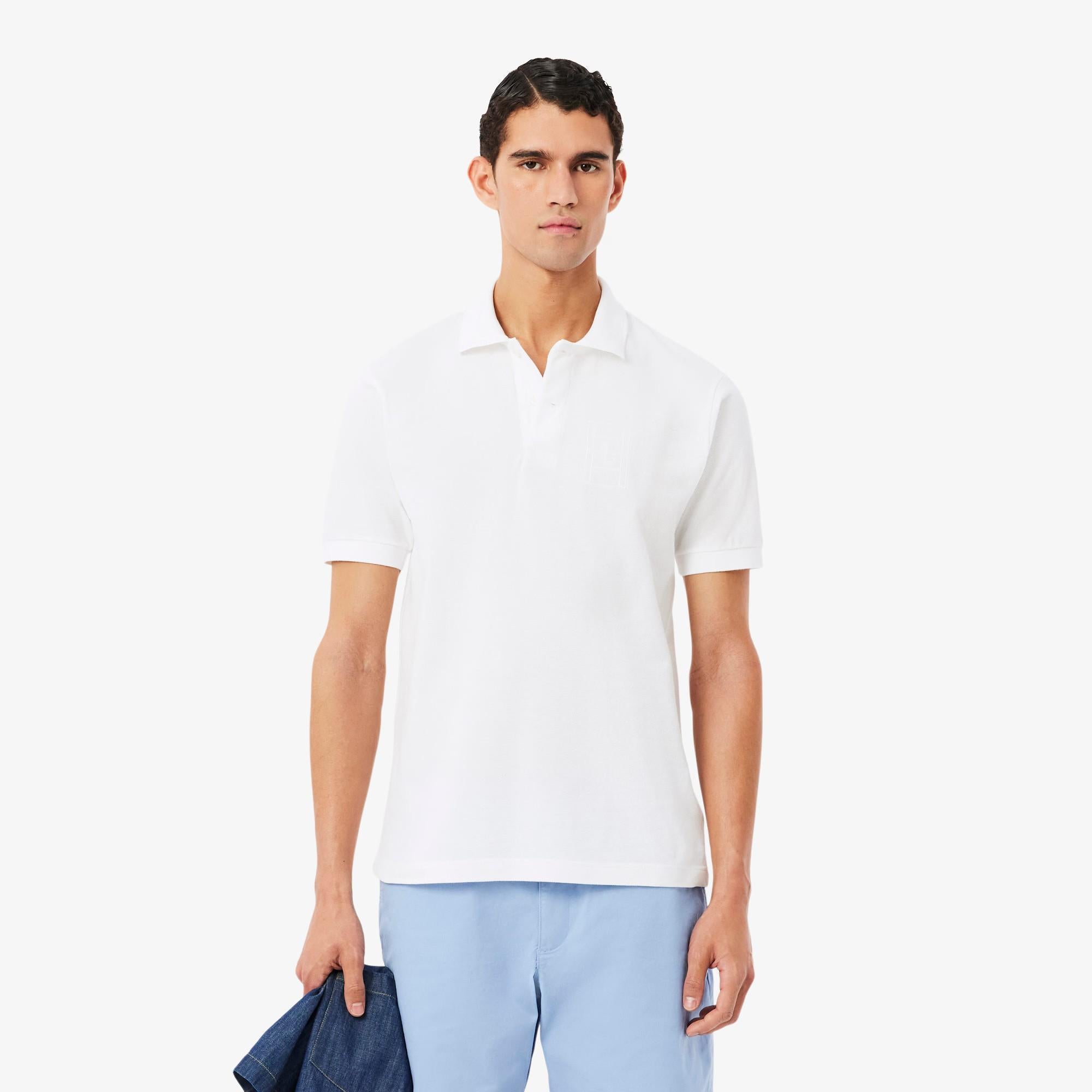 Polo Petit Piqué classic fit con ricamo PH1751 001 LACOSTE 