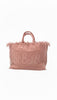 Borsa Colette in canvas con patch