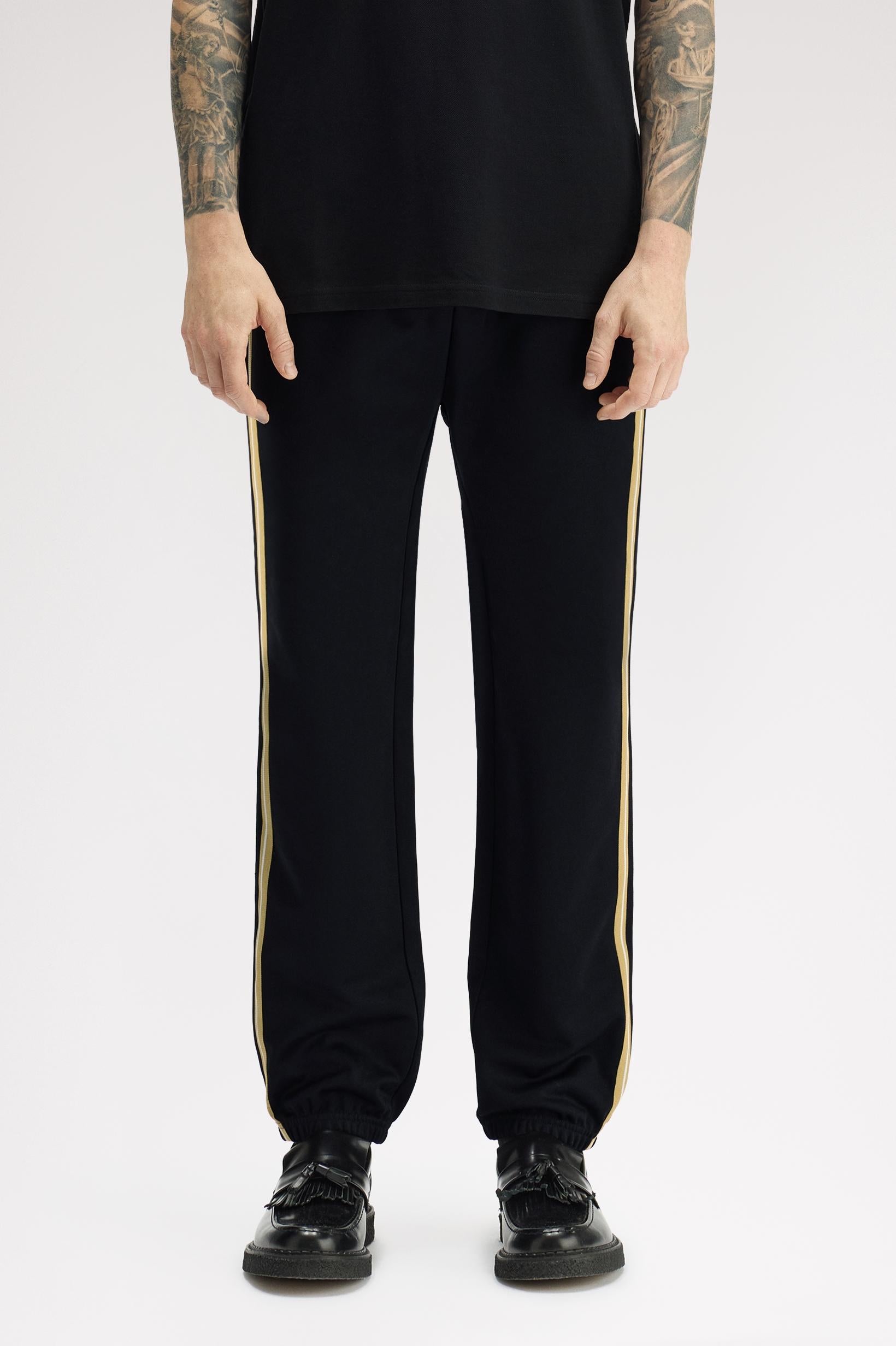 Track pant con fettuccia a righe T230357 90A FRED PERRY 