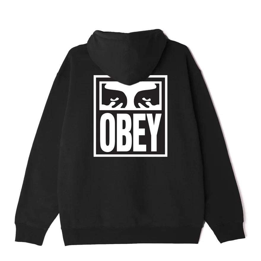 Felpa con cappuccio 117472142 BLK OBEY 