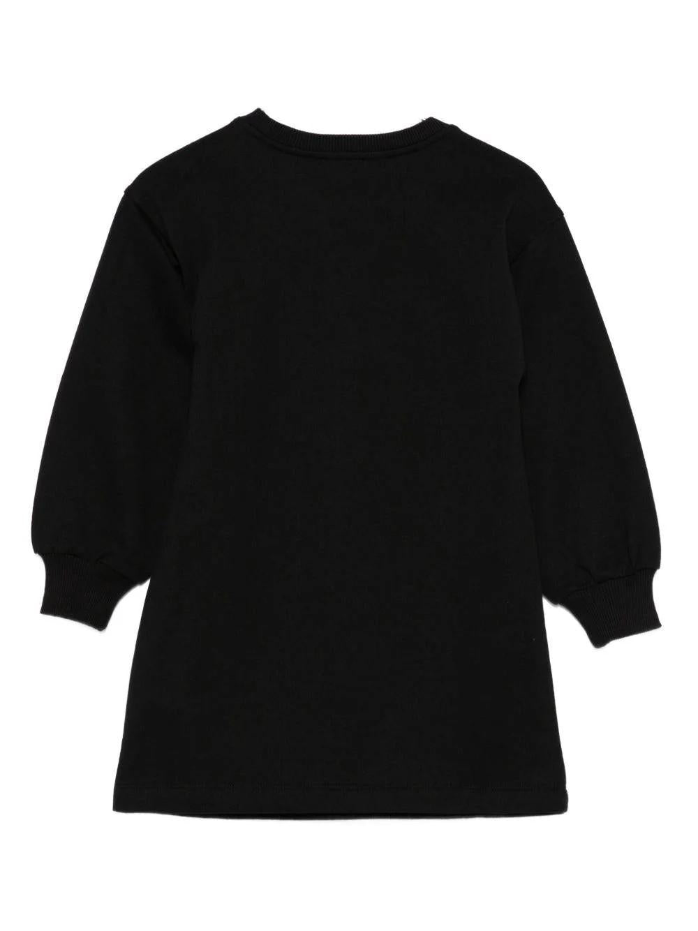 Abito con stampa Teddy Bear HDV0GYLCA83 60100 MOSCHINO KID 