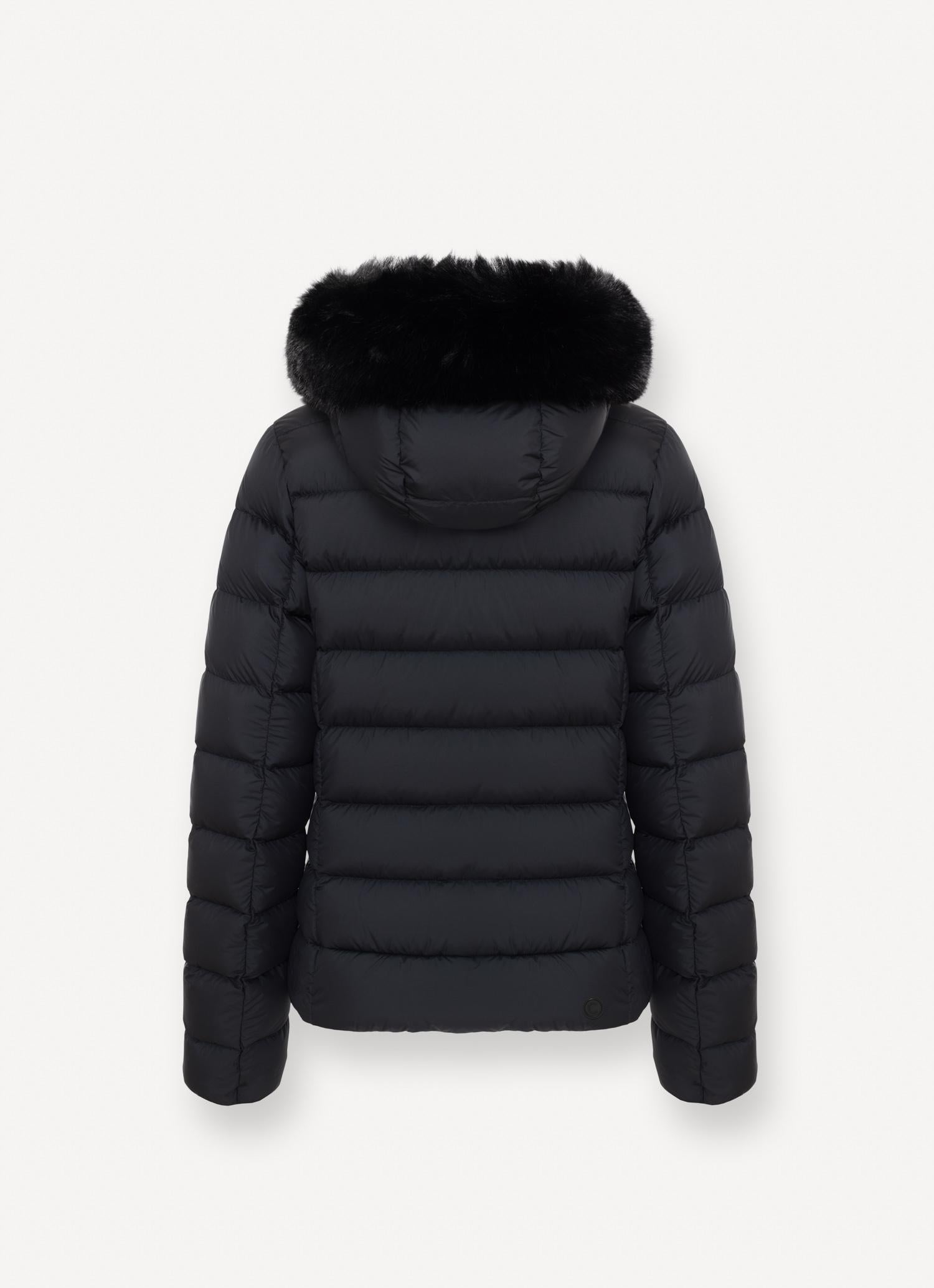 Piumino opaco con pelliccia sintetica 2239E2XX 99 COLMAR 
