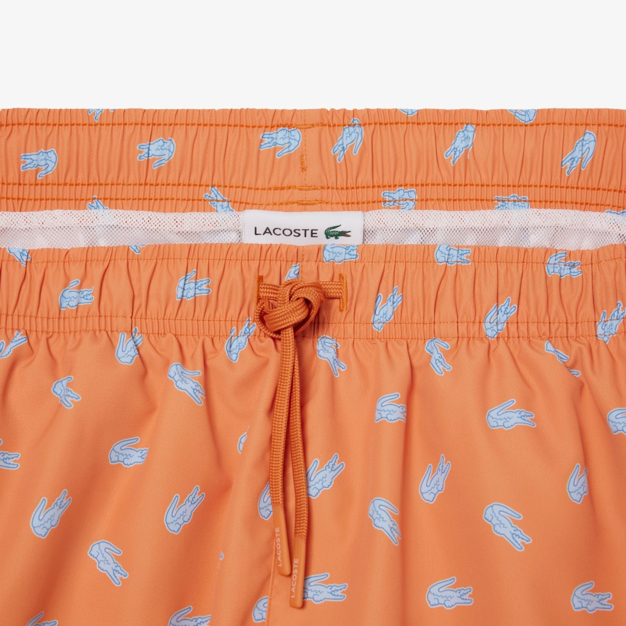 Boxer mare medi con stampa coccodrillo MH1851 IY0 LACOSTE 