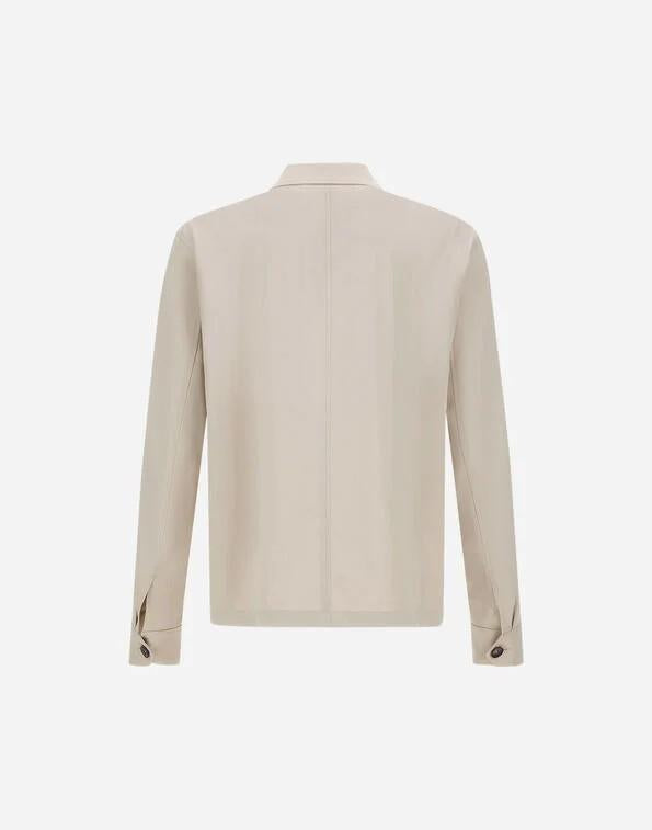 Shacket in cotton gabardine stretch GI000634U13286S 9403 HERNO 