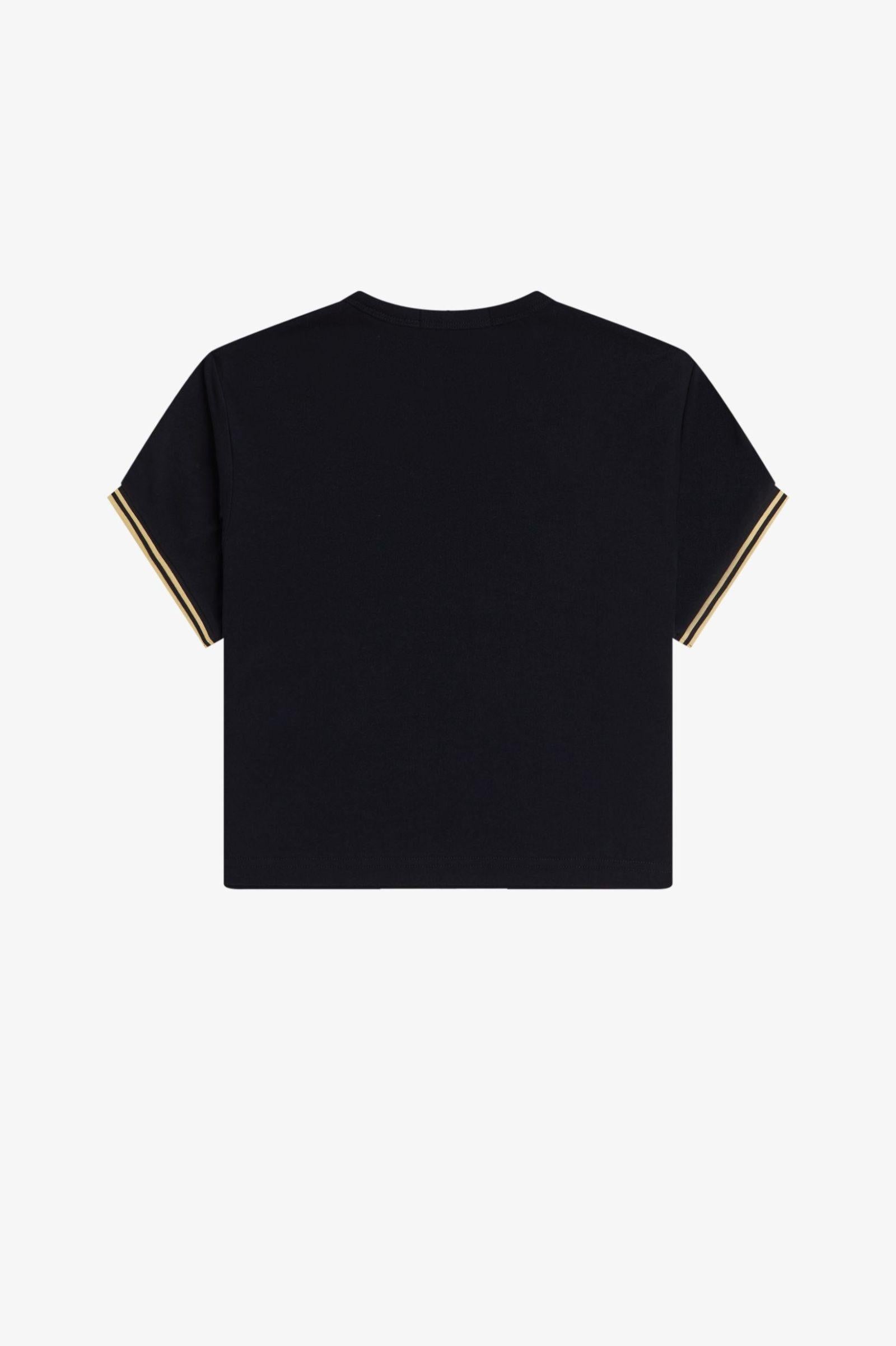 T-shirt in piqué Supima® con doppia riga G217157 90A FRED PERRY 