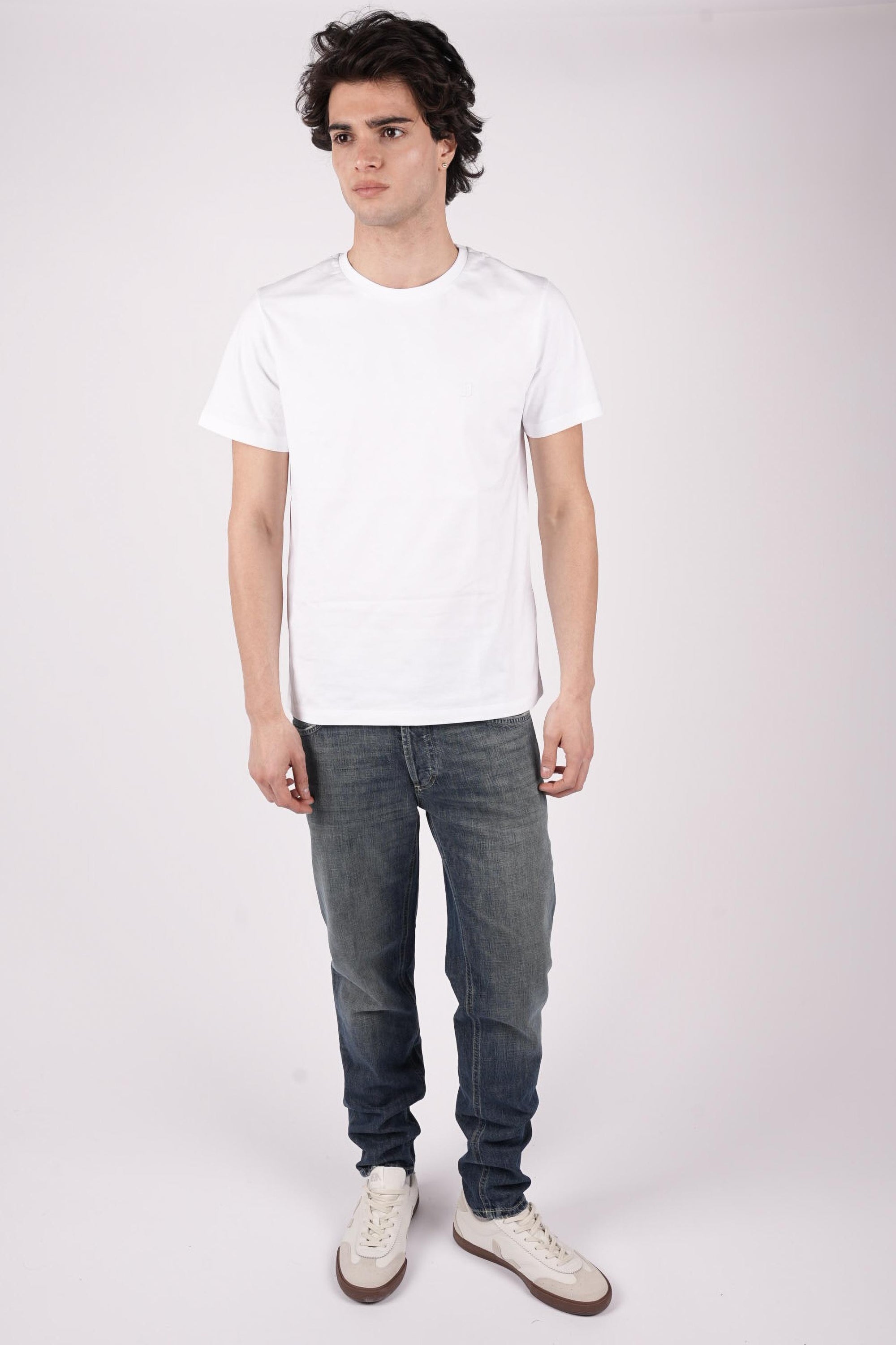 Jeans Brighton carrot in denim fisso riciclato UP434DFH269UJ41 800 DONDUP 