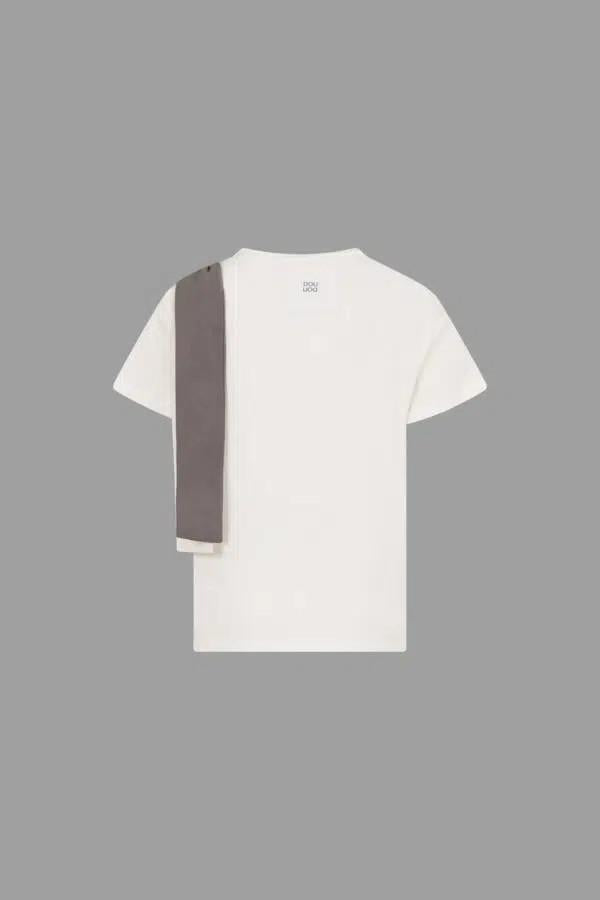 T-shirt fiocco Edera DY8A41Z3708 101 DOUUOD 