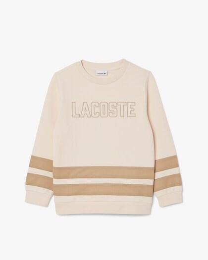 Felpa con inserto in mesh SJ8448 7DXA LACOSTE 