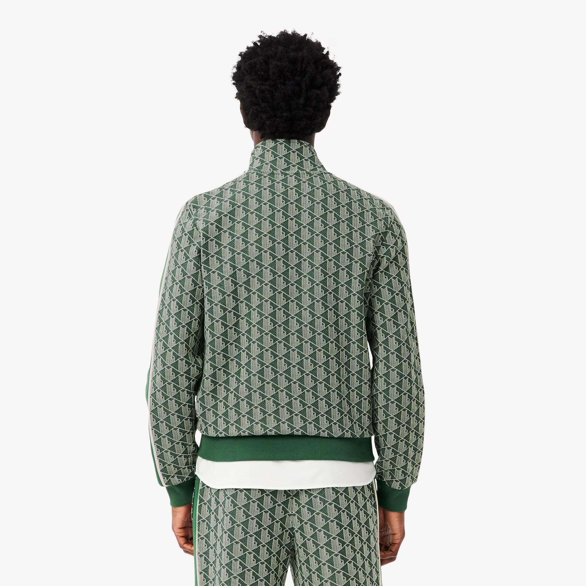 Giacca in jacquard monogrammata SH1368 D1R LACOSTE 