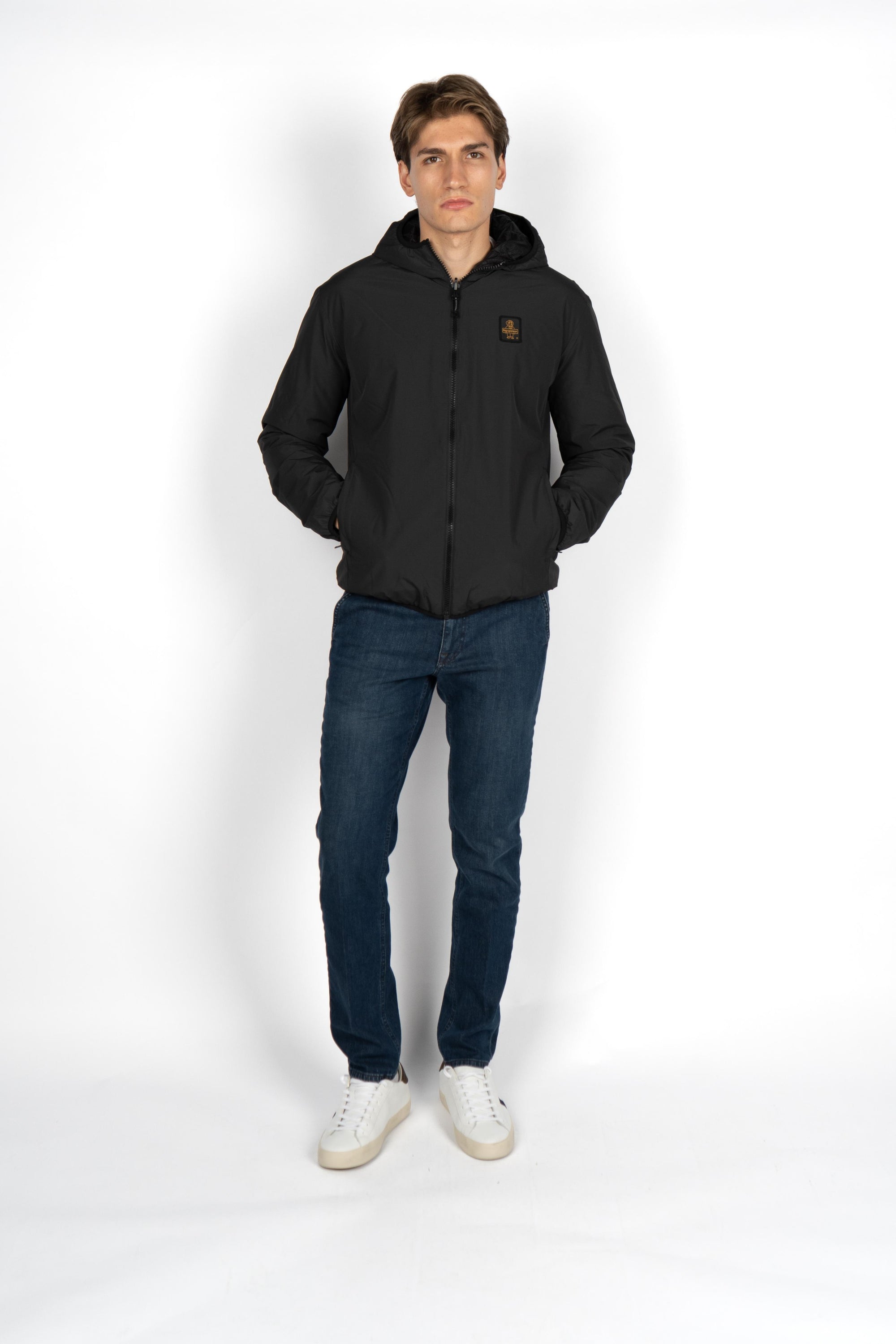 Giacca Con Cappuccio Reversibile Free G79300PL6238 G06000 REFRIGIWEAR 