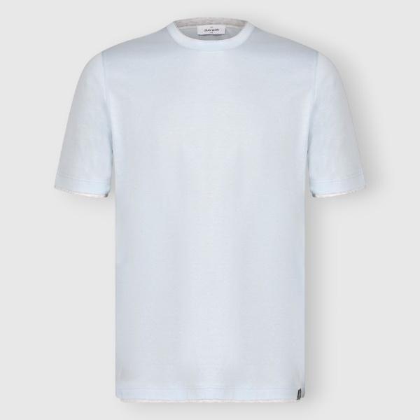 T-shirt con profili a contrasto 60123/73710 508 GRAN SASSO 