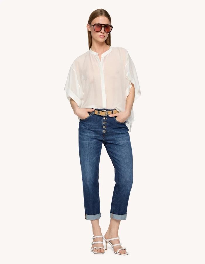 Jeans Koons Loose in denim stretch DP268BDSE340IM6 800 DONDUP 