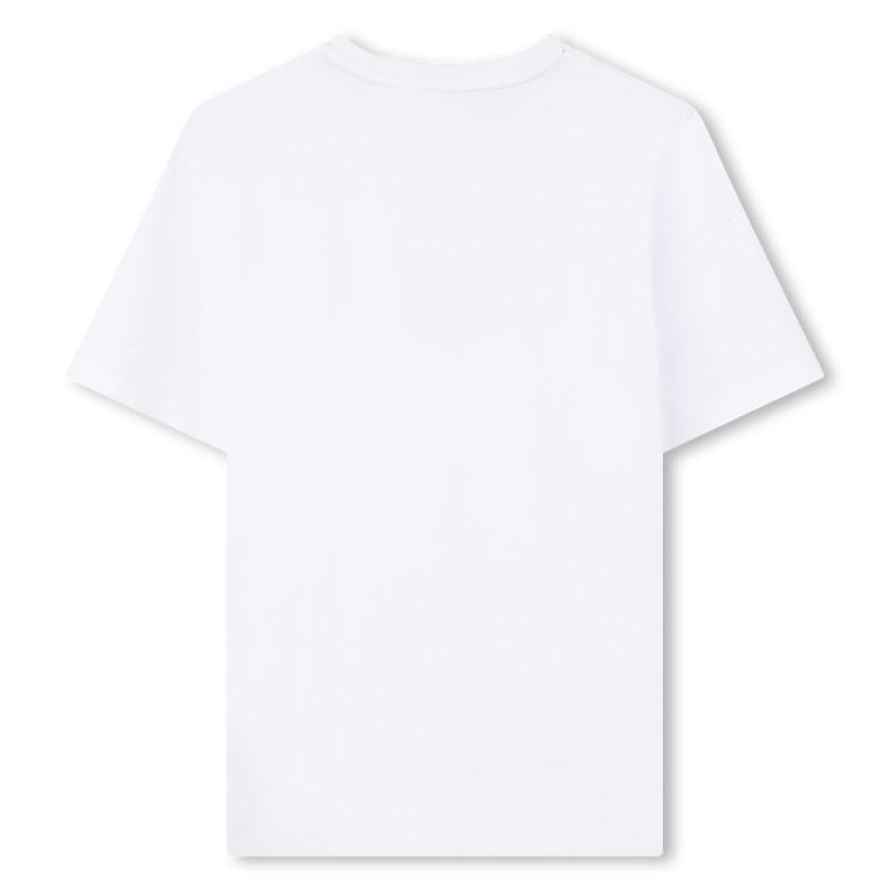 T-shirt con stampa logo J52983 10P BOSS 