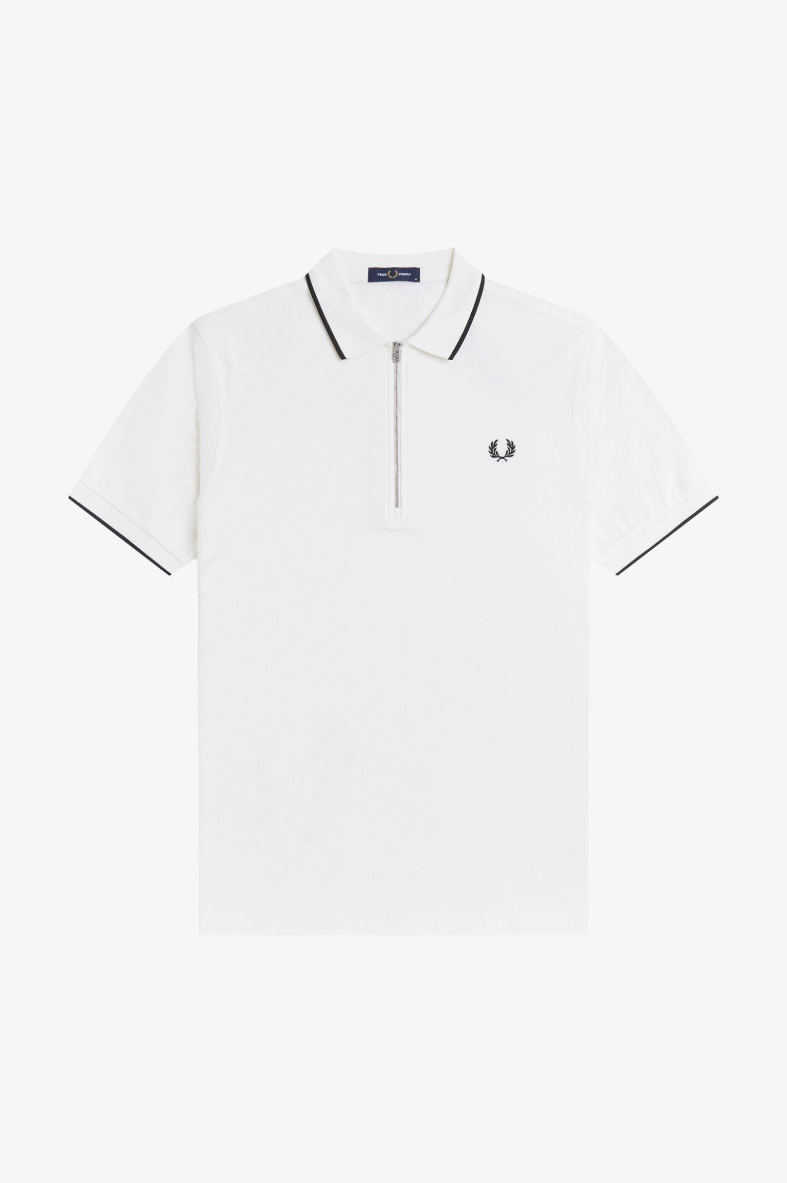 Polo In Piqué Crêpe M248058 129 FRED PERRY 