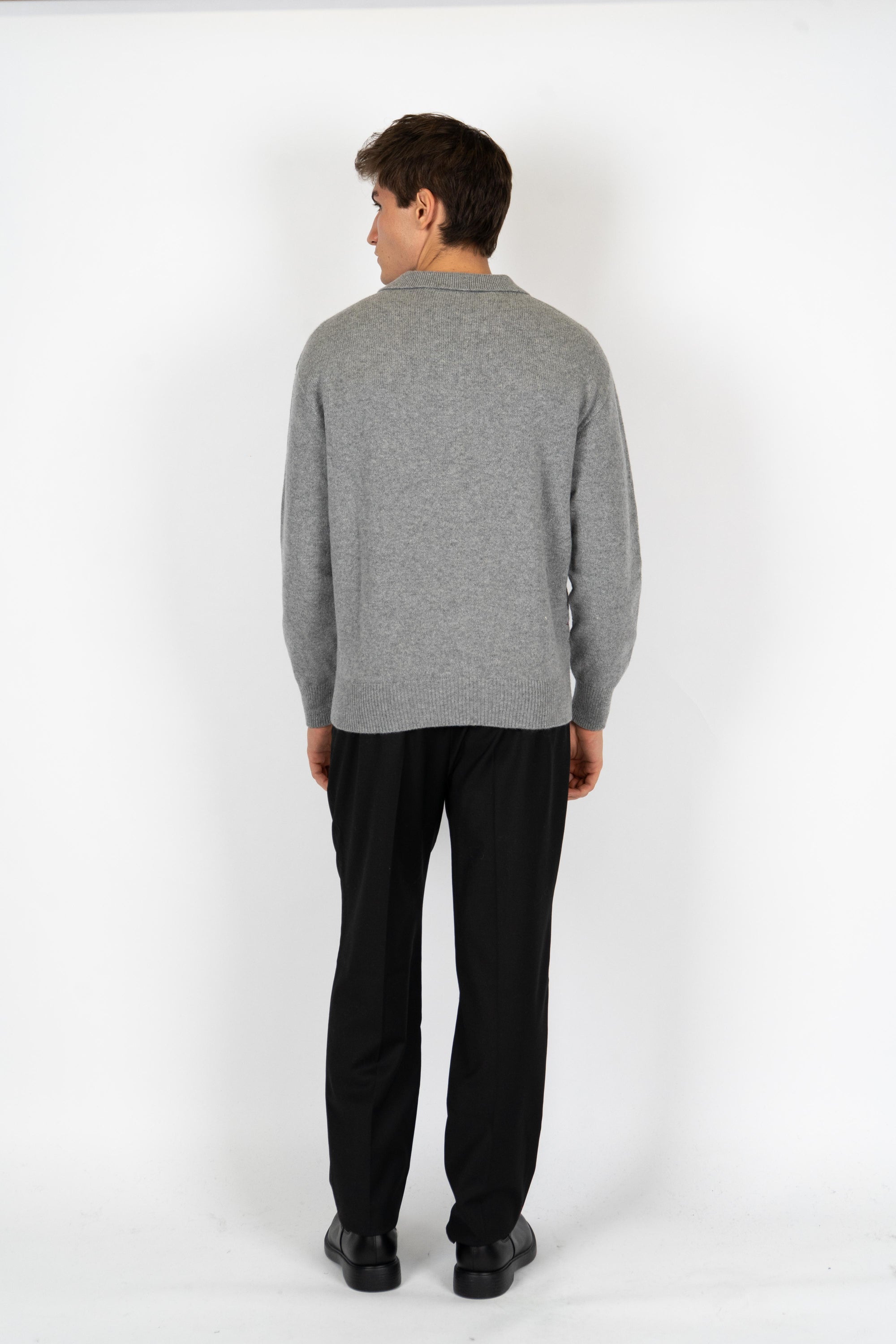 Maglioncino polo B9F0009 FU93M AMARANTO 