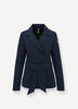 Short waterproof trench coat