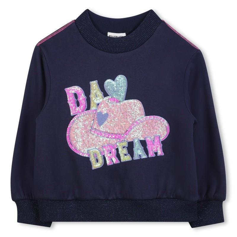 Felpa in pile U21371 85TA BILLIEBLUSH 