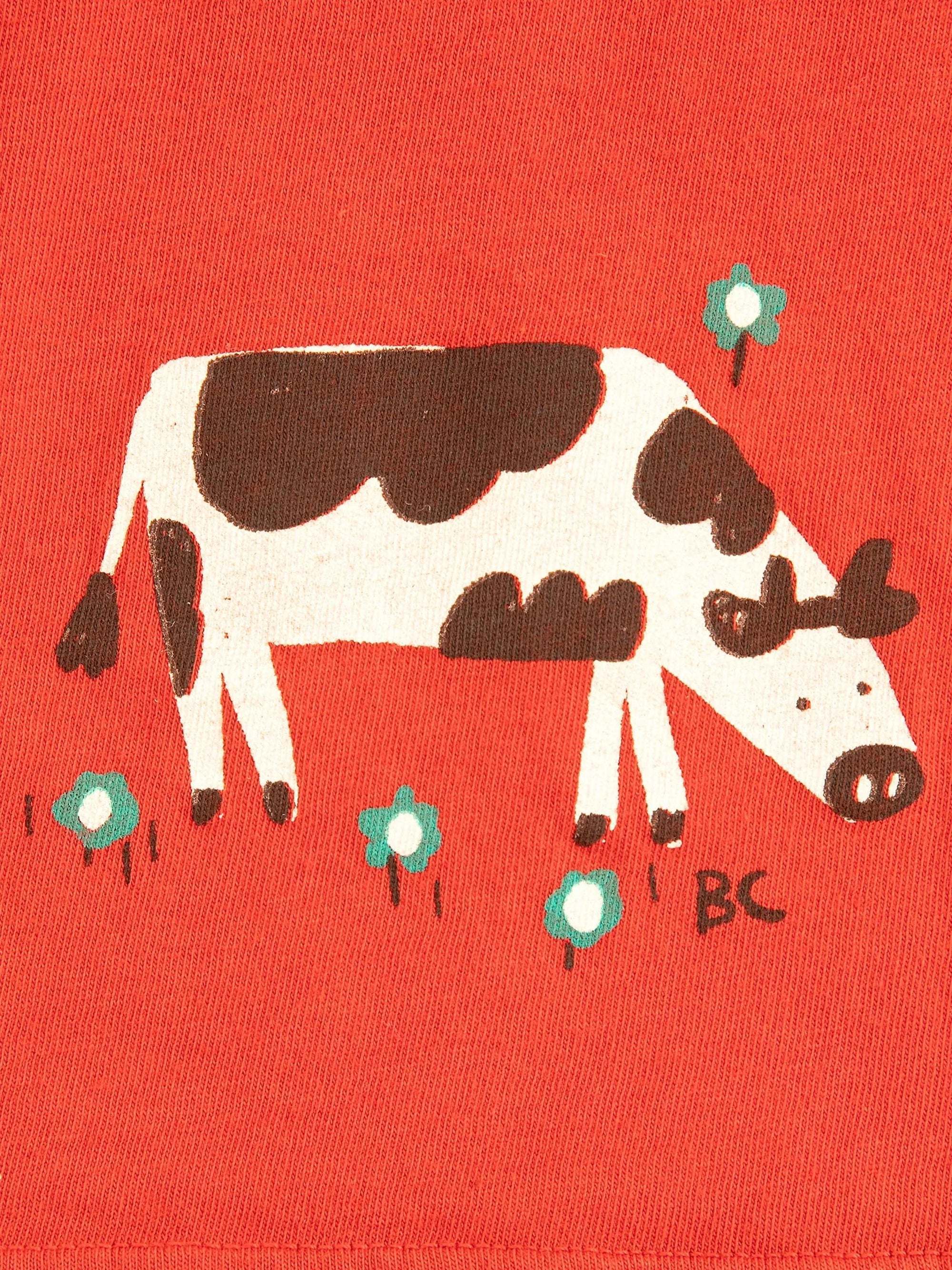 T-shirt farm adventure con stampa B126AC024 611 BOBO CHOSES 