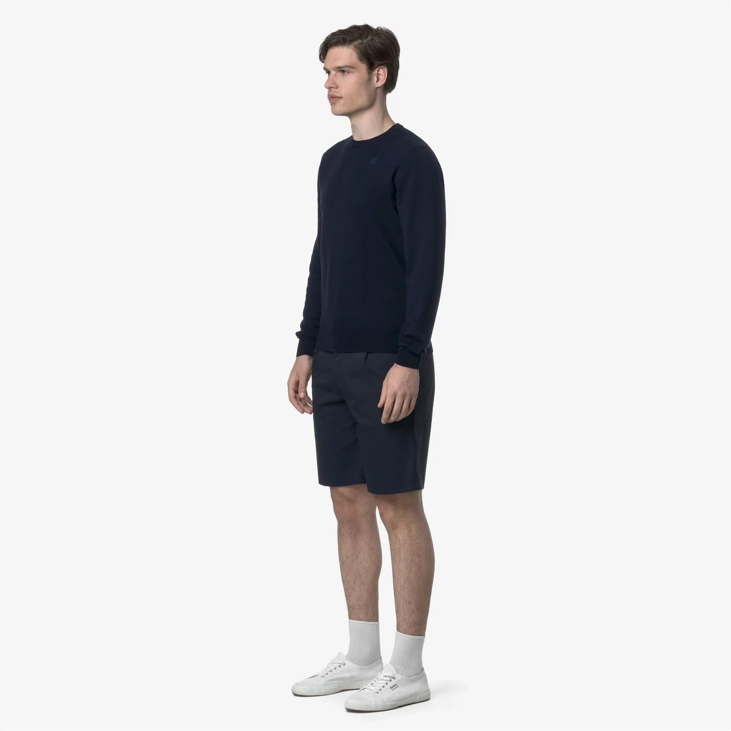 Bermuda chino da uomo blu K6133PW K89 K-WAY 