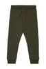 Pantaloni in pile con logo
