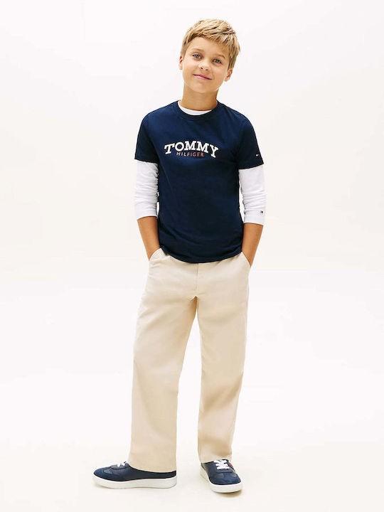 T-shirt con logo stampato KB0KB10263T C1G TOMMY HILFIGER 