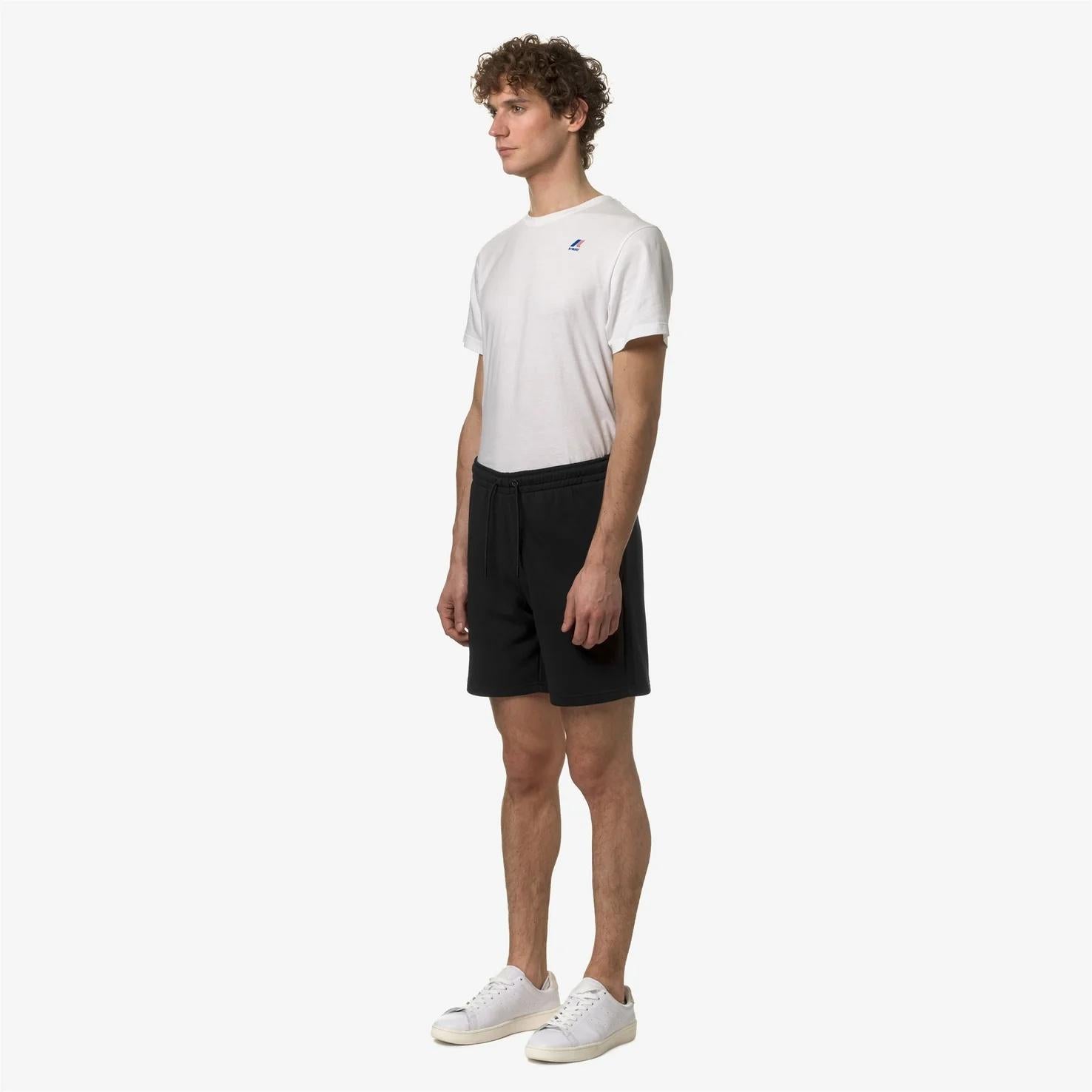 Pantaloncini sportivi unisex con elastico in vita nero K51225W USY K-WAY 