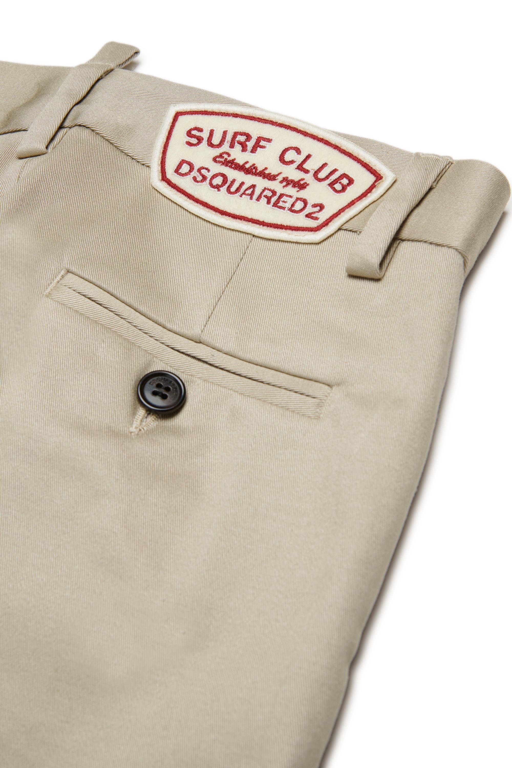 D2Kids Junior Tailored Pants Beige DQ2767D00XC DQ717 DSQUARED2 