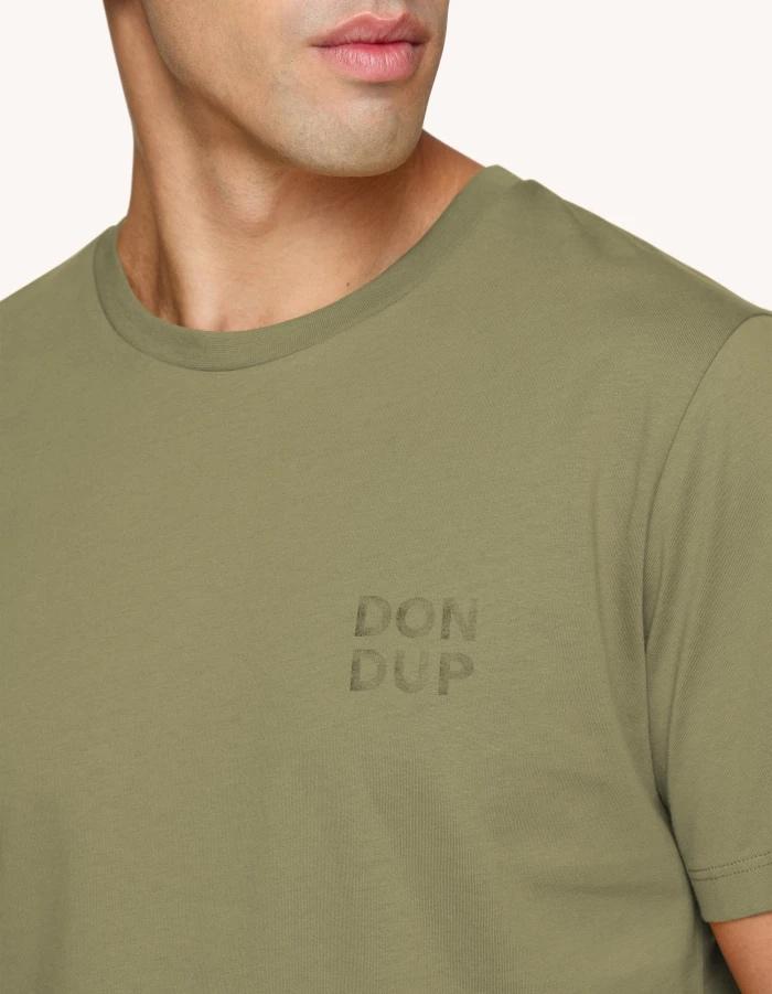 T-shirt girocollo regular con stampa US198JF0309UIT7 632 DONDUP 