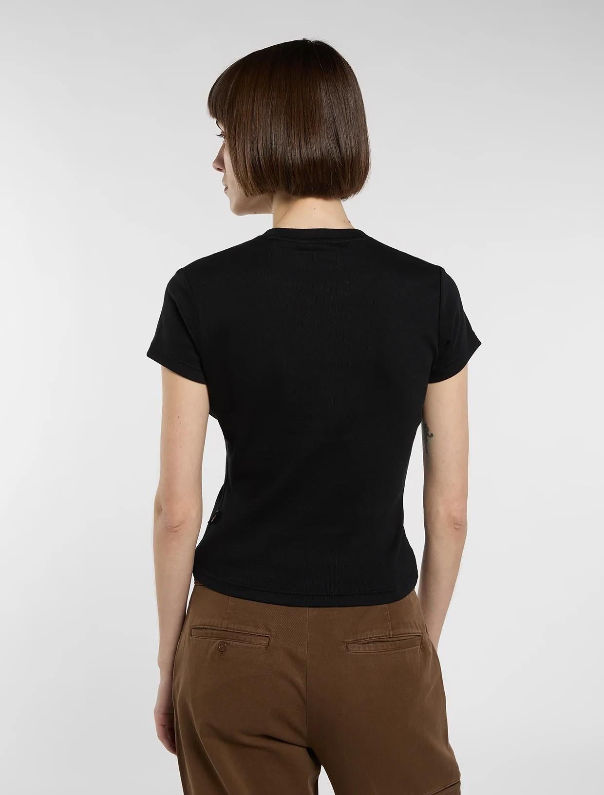 T-shirt di peso medio Wellsville DK0A88JT BLK1 DICKIES 
