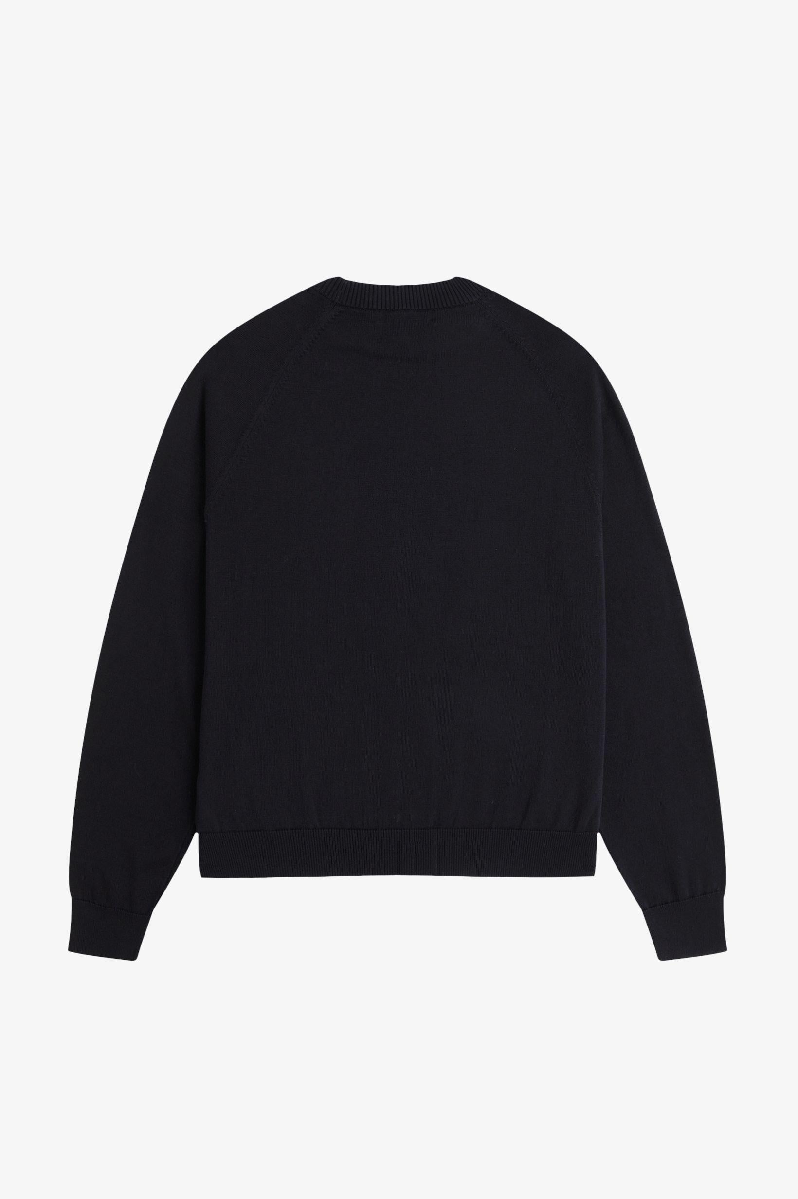 Felpa girocollo K111755 102 FRED PERRY 