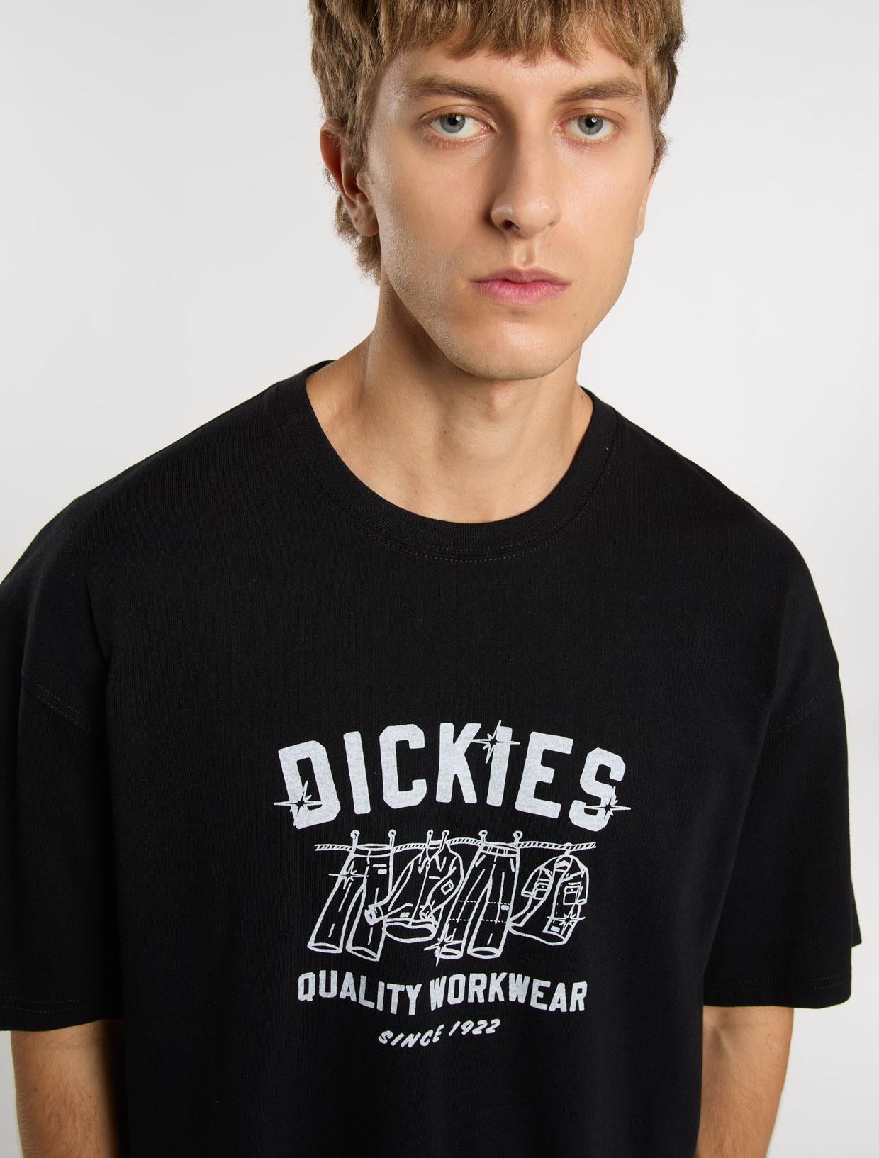 T-shirt Laundry Boxy DK0A4Z97 BLK1 DICKIES 