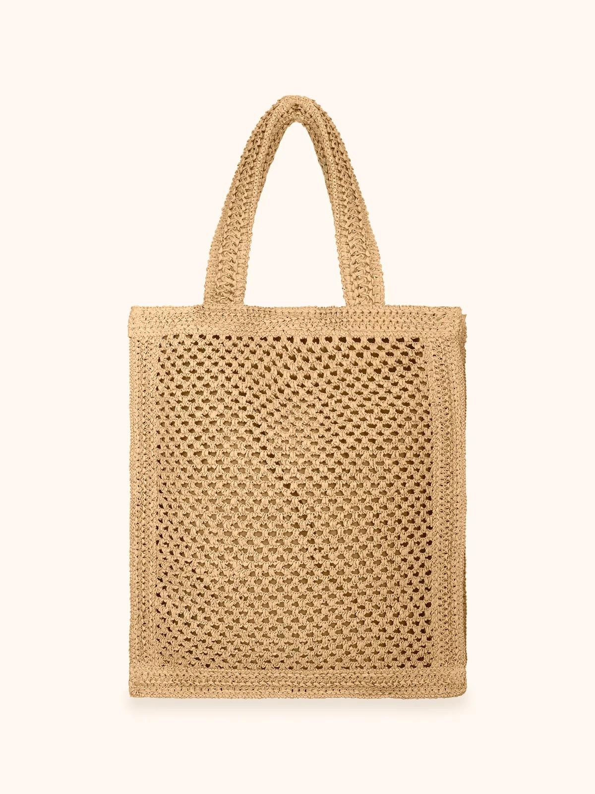 Beachbag Donna Me Fui Light Brown MA26SW0050 LB ME FUI 